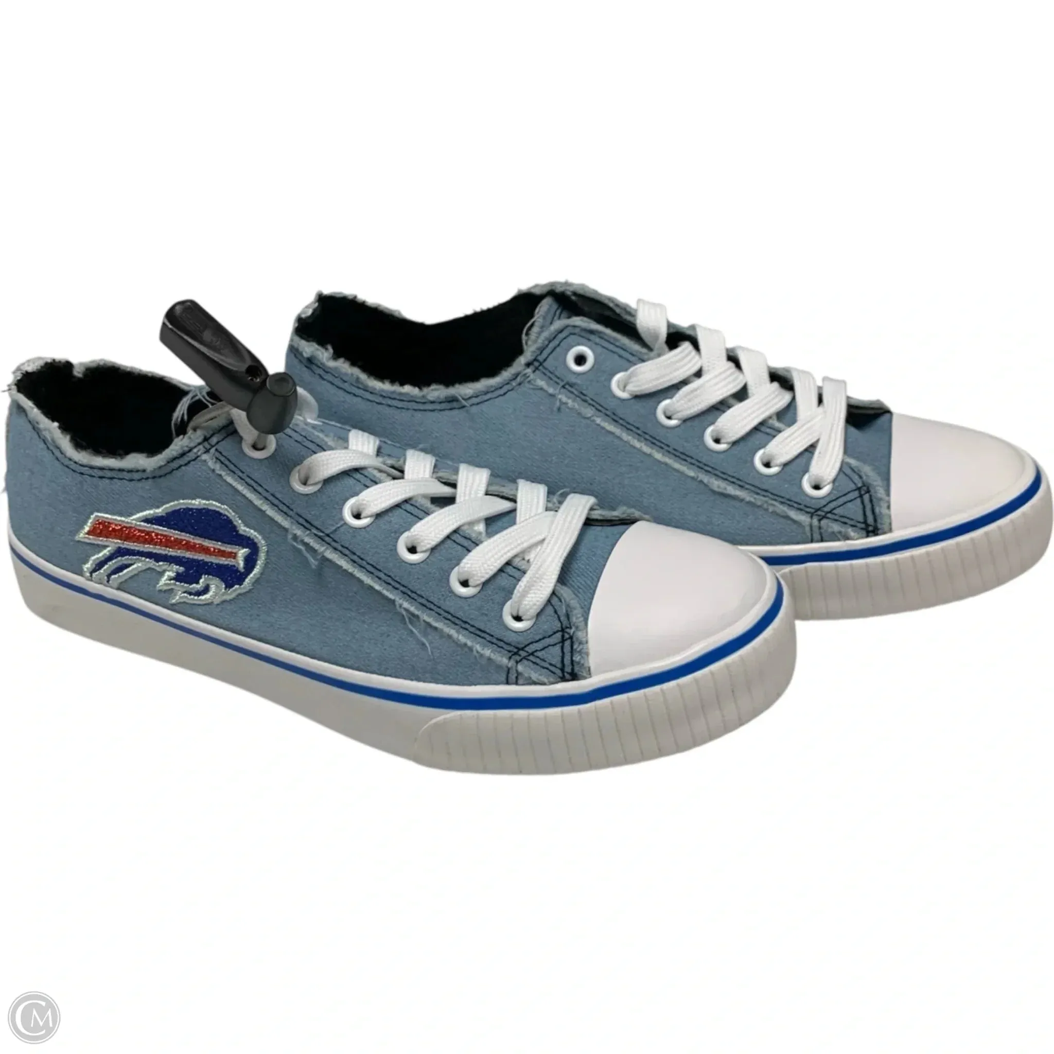 Shoes Athletic By Foco In Blue, Size: 9