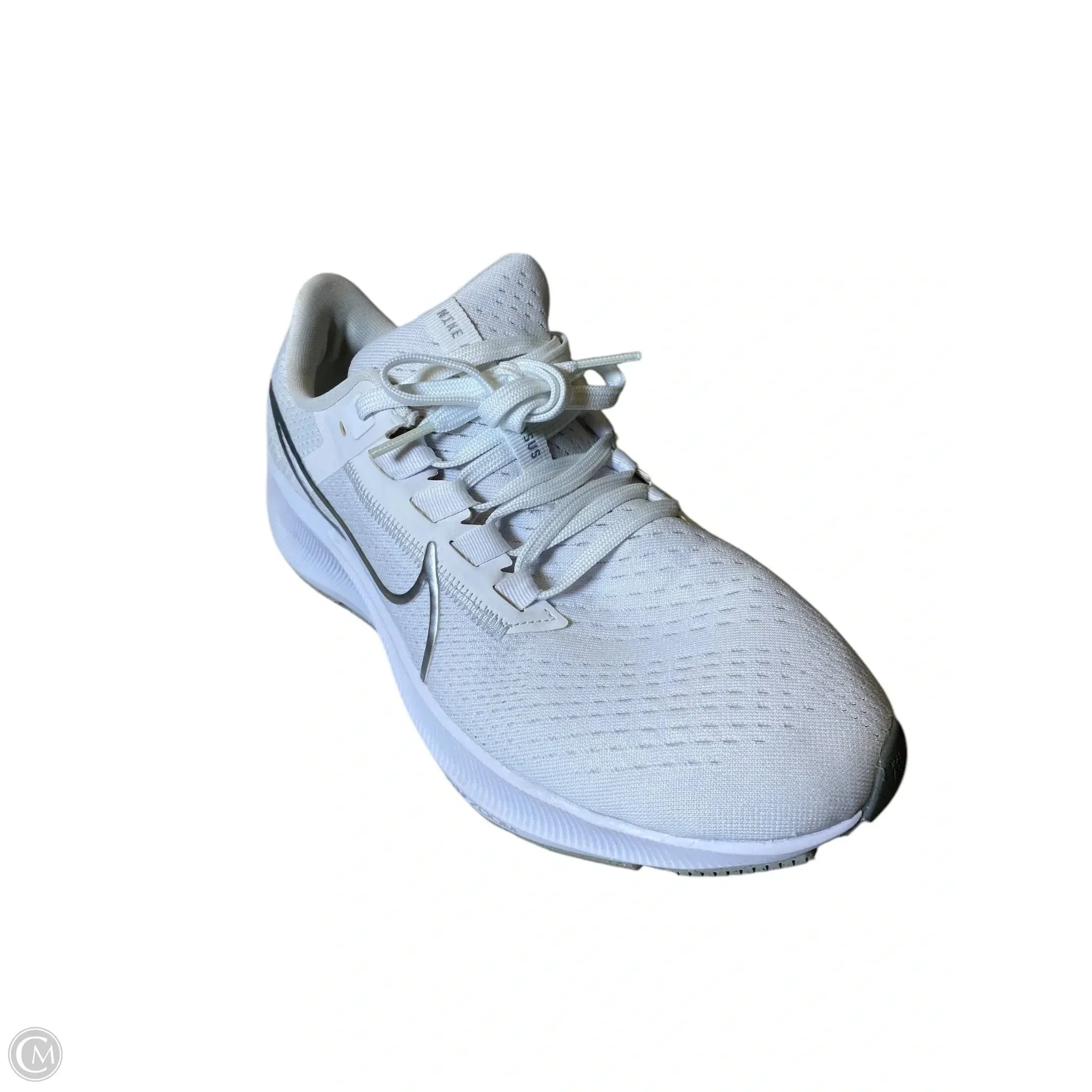 Shoes Athletic By Nike In White, Size: 8