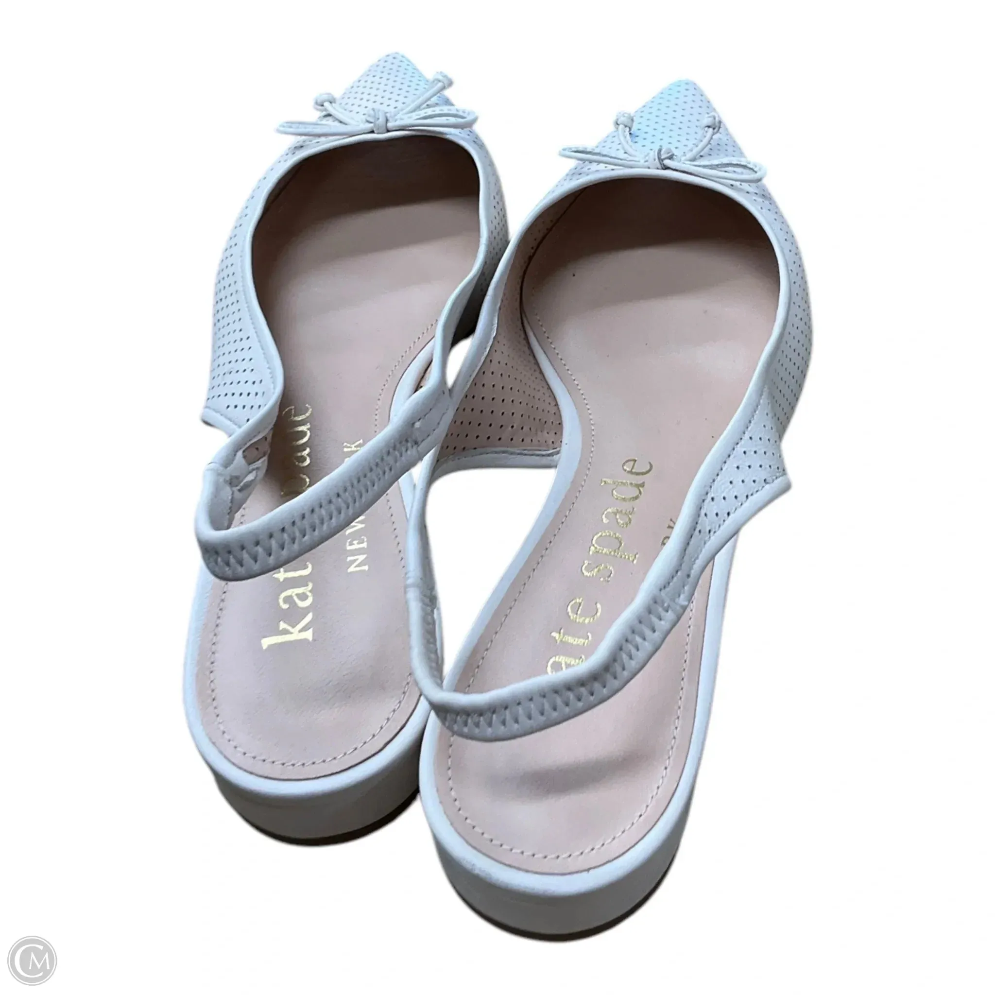 Shoes Designer By Kate Spade In Cream, Size: 8.5