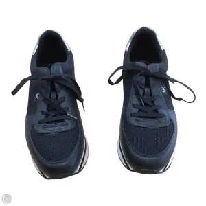 Shoes Designer By Michael Kors In Black & Silver, Size: 9