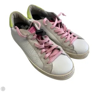 Shoes Designer By P448 In Cream, Size: 9.5