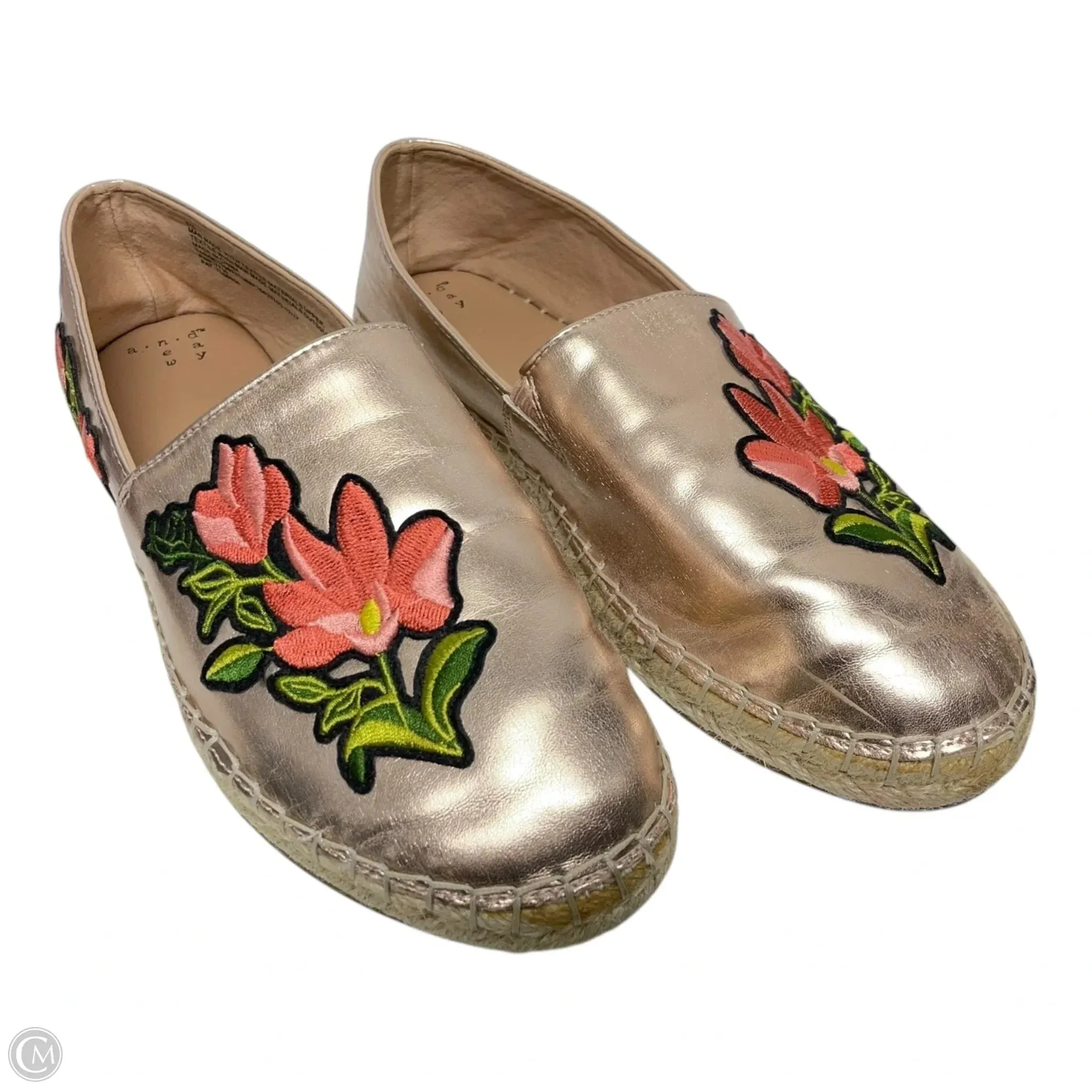 Shoes Flats By A New Day In Rose Gold, Size: 8.5