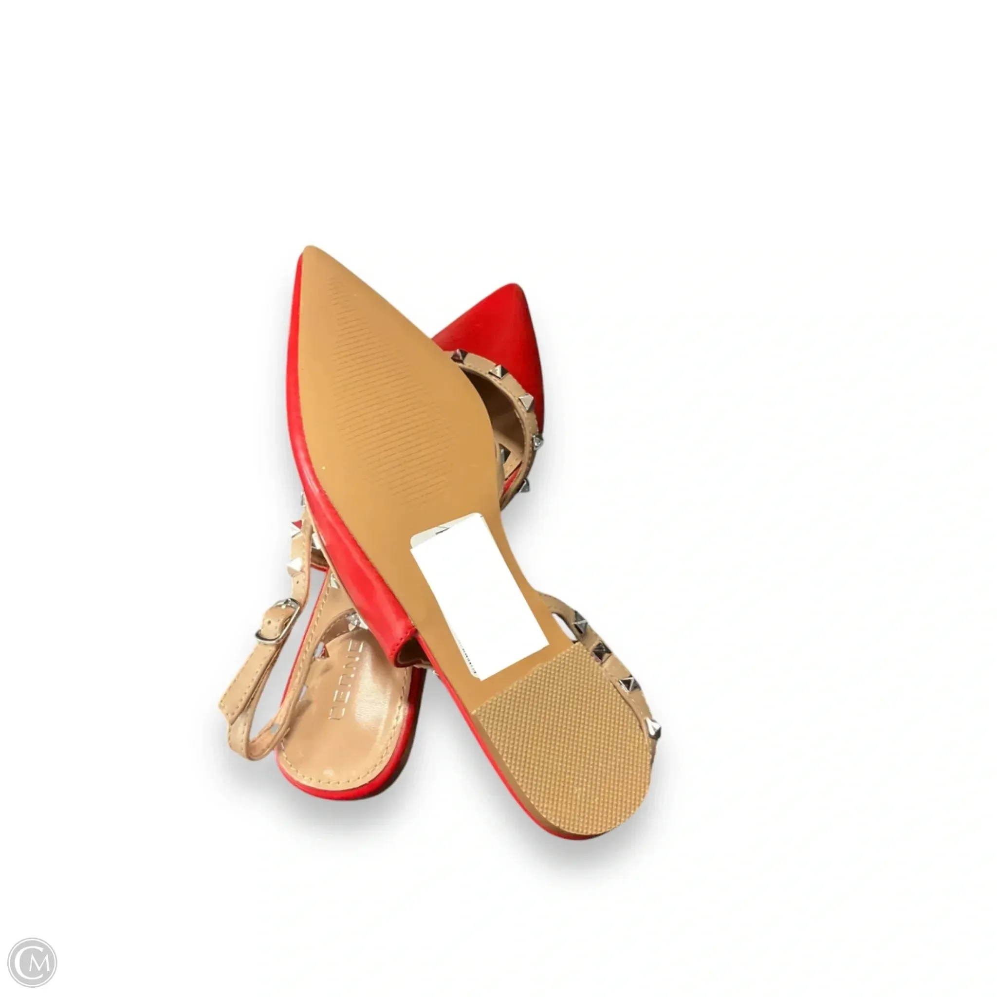 Shoes Flats By Berness In Red, Size: 6