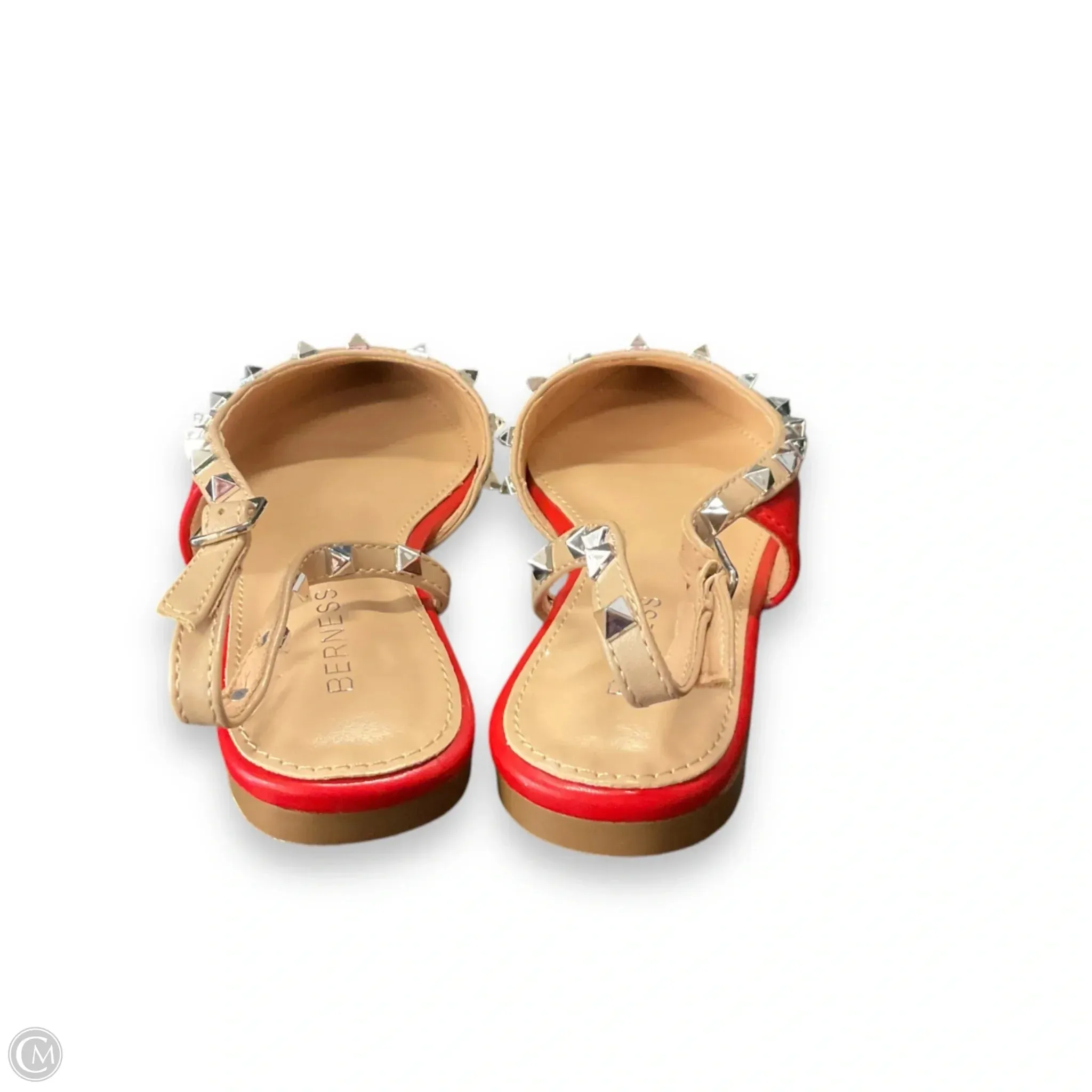 Shoes Flats By Berness In Red, Size: 6