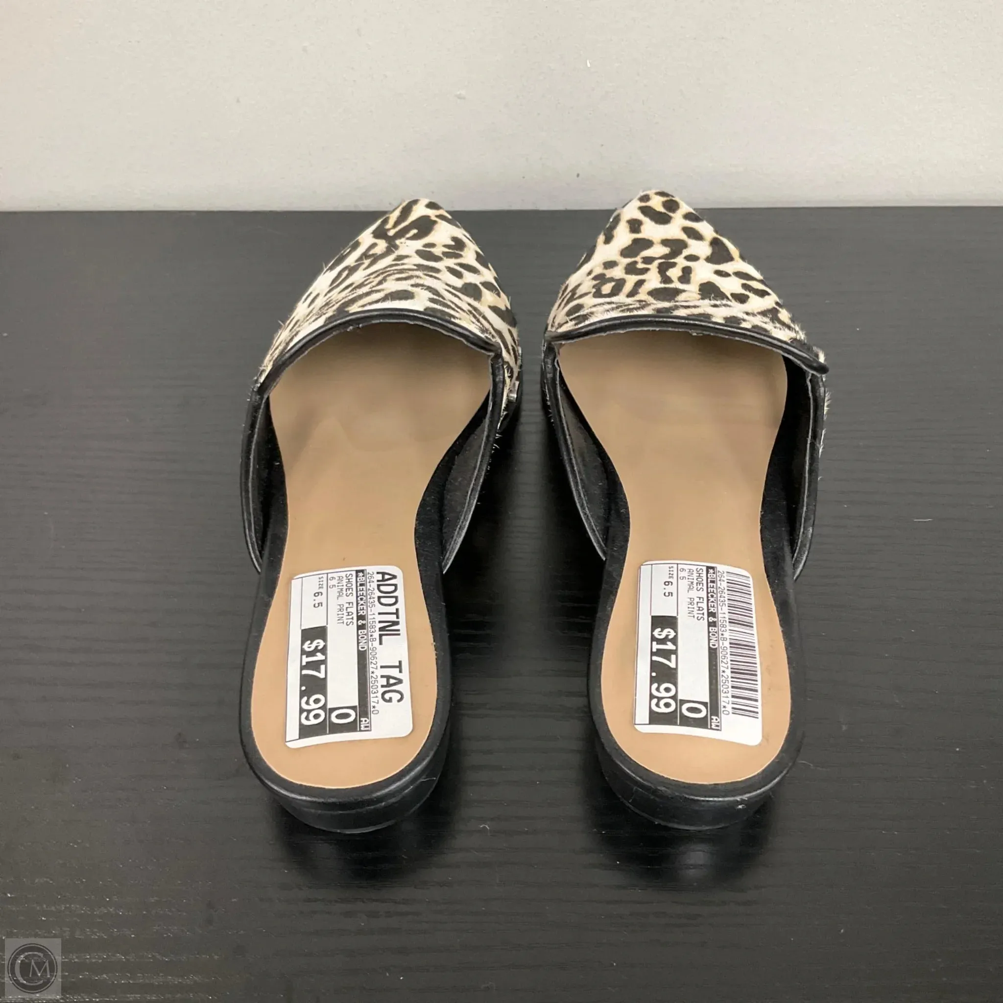Shoes Flats By Bleecker & Bond In Animal Print, Size: 6.5