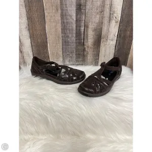 Shoes Flats By Clothes Mentor In Brown, Size: 8