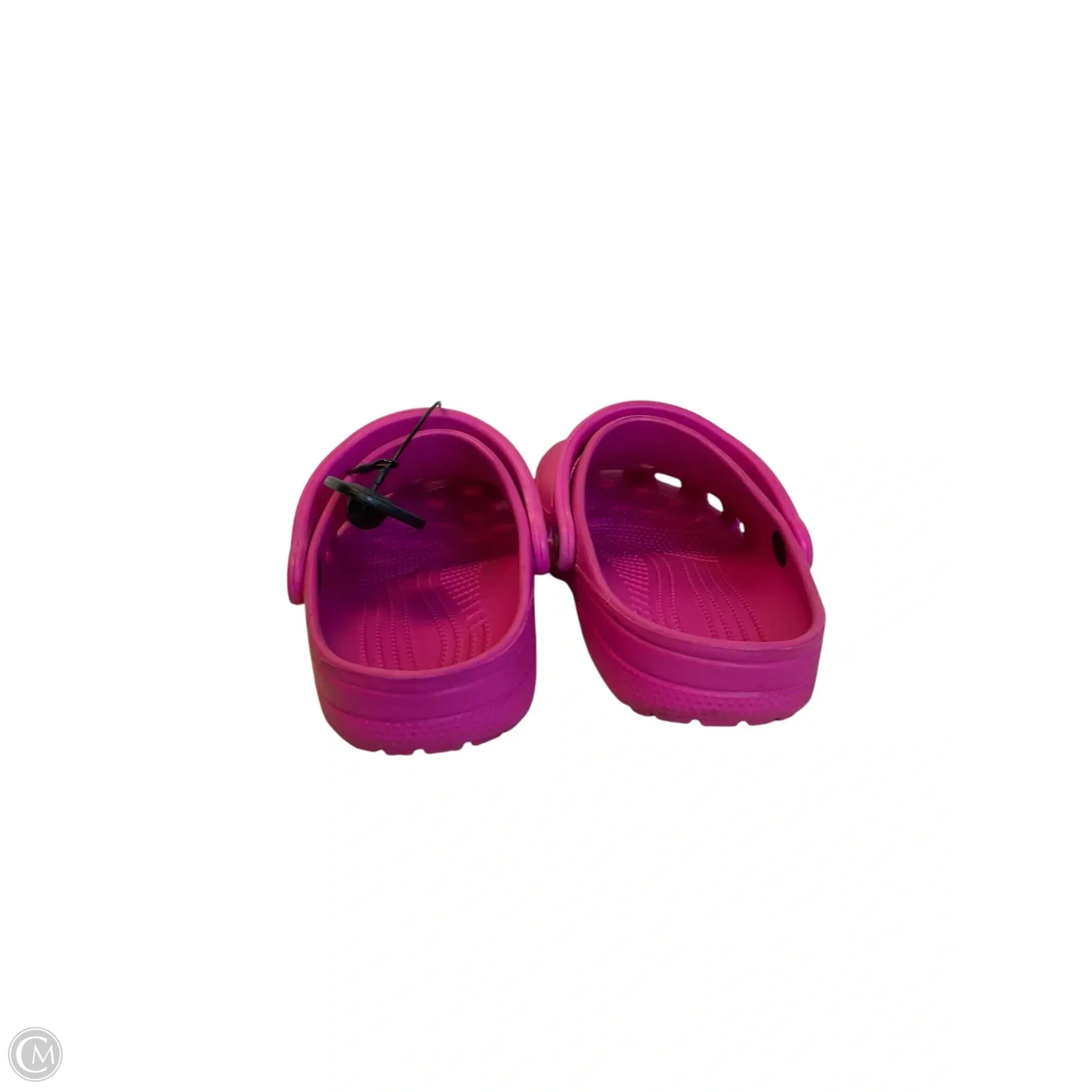 Shoes Flats By Crocs In Pink, Size: 9