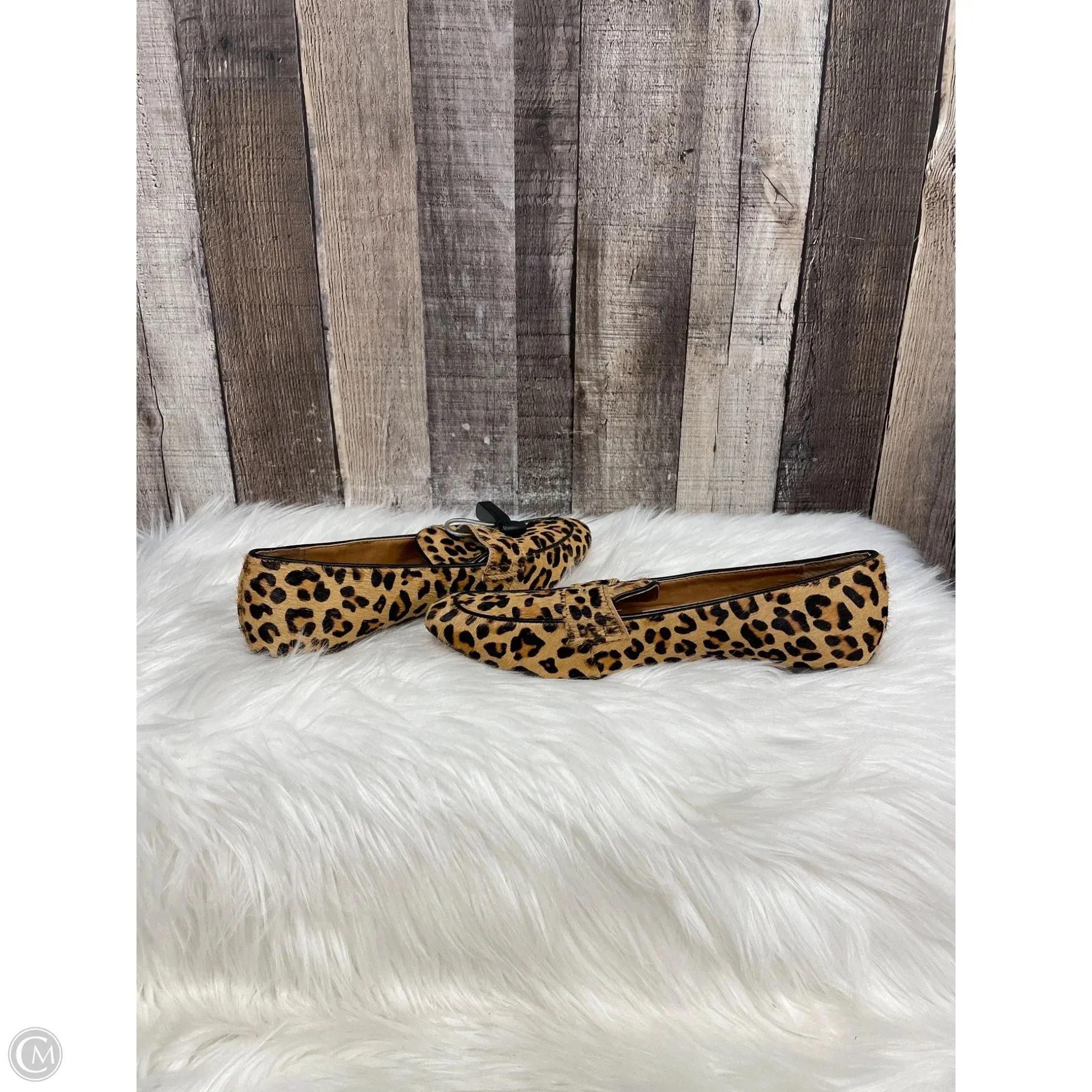 Shoes Flats By J. Crew In Animal Print, Size: 7.5
