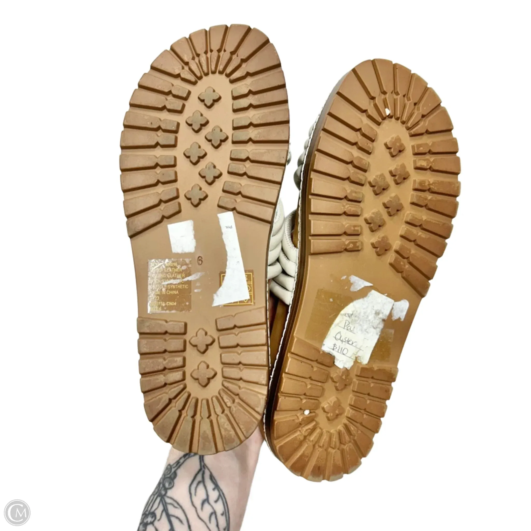 Shoes Flats By Madewell In Tan, Size: 6