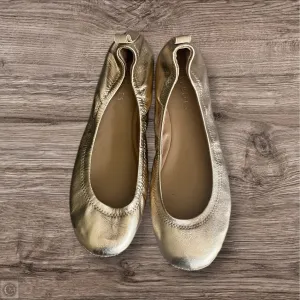 Shoes Flats By Talbots In Gold, Size: 8