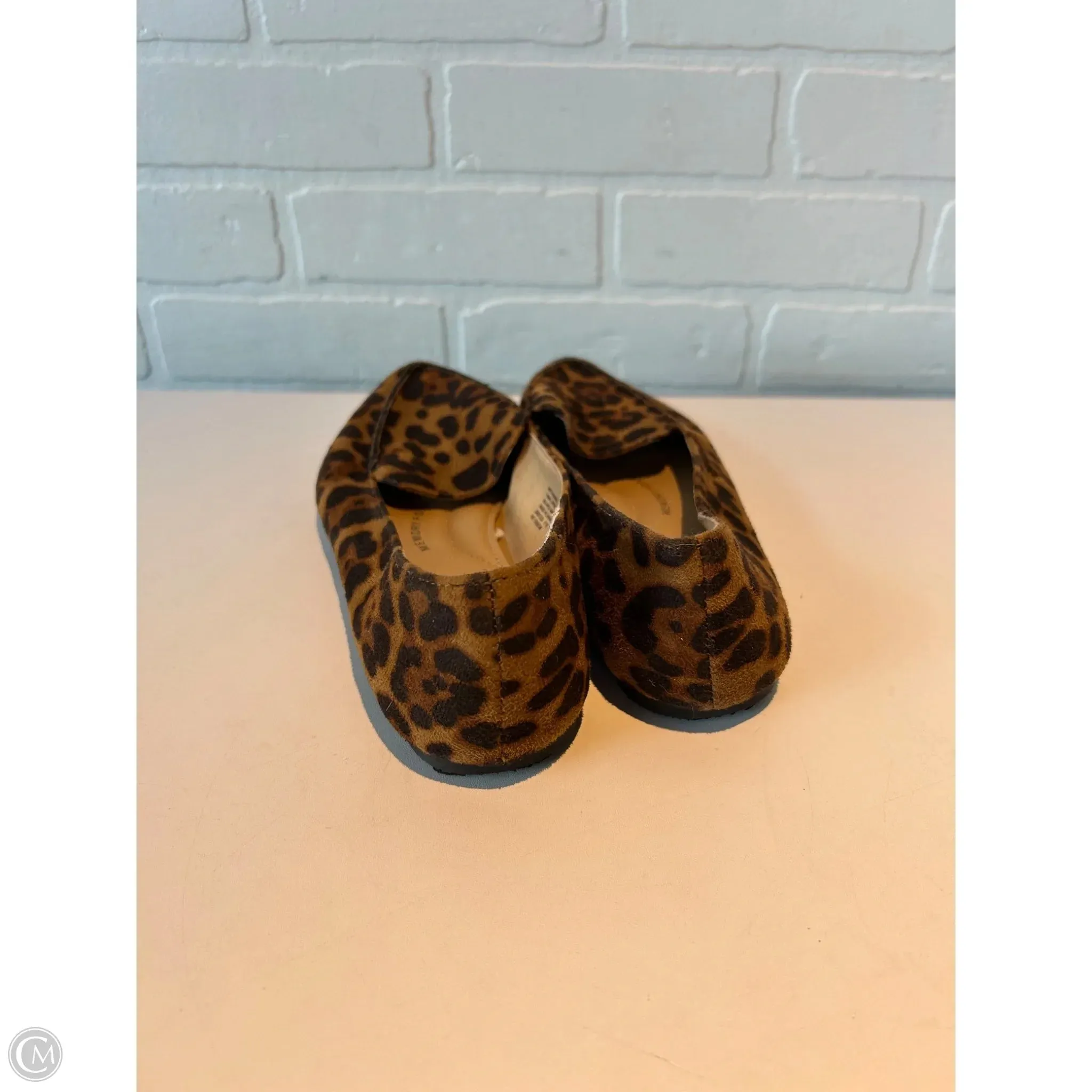 Shoes Flats By Time And Tru In Animal Print, Size: 8