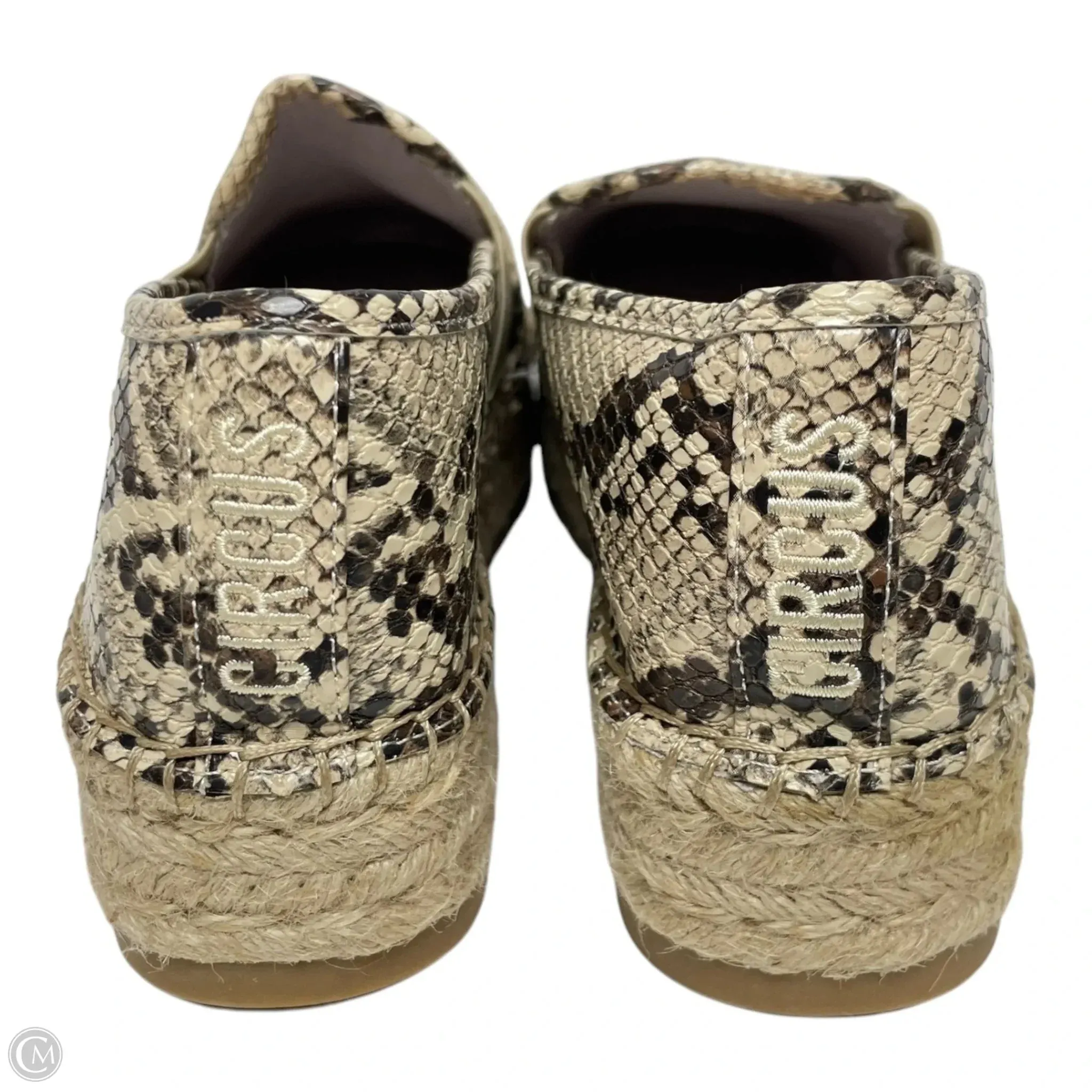 Shoes Heels Platform By Circus By Sam Edelman In Snakeskin Print, Size: 8.5