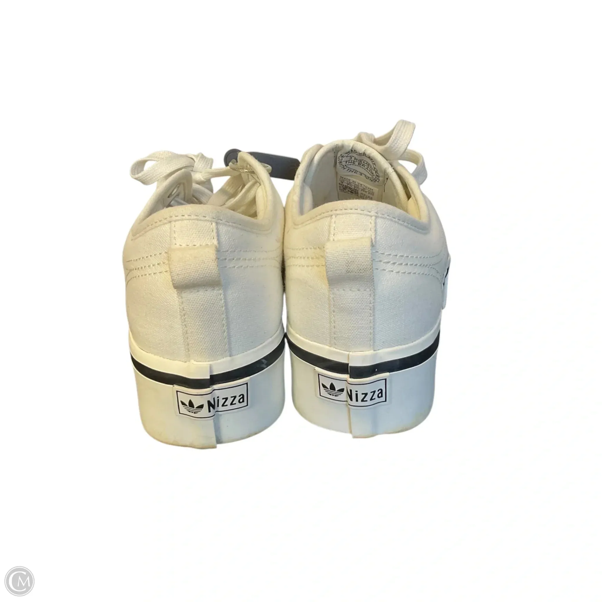 Shoes Sneakers By Adidas In Cream, Size: 9