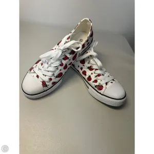 Shoes Sneakers By Clothes Mentor In Red & White