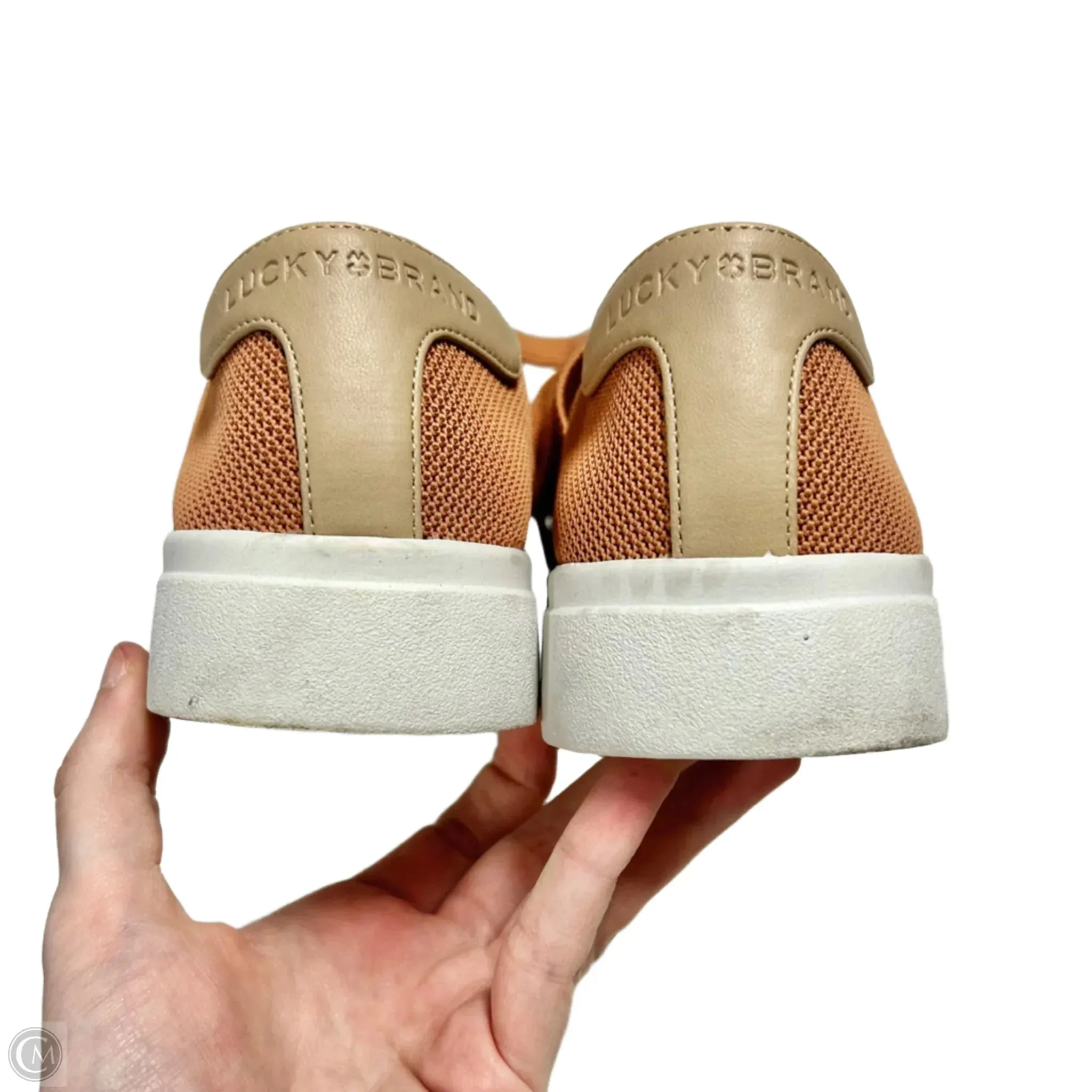 Shoes Sneakers By Lucky Brand In Brown, Size: 7.5