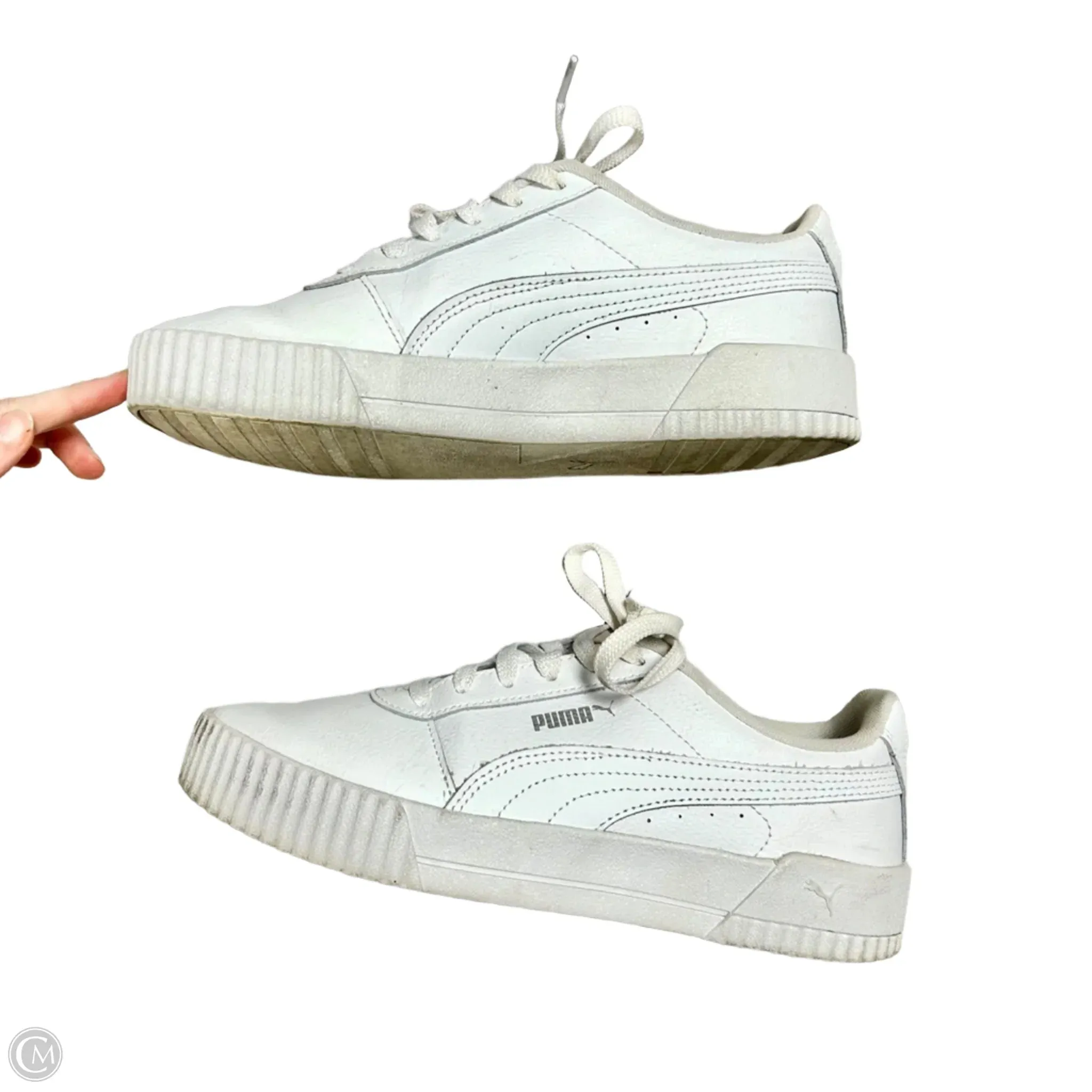 Shoes Sneakers By Puma In White, Size: 8.5