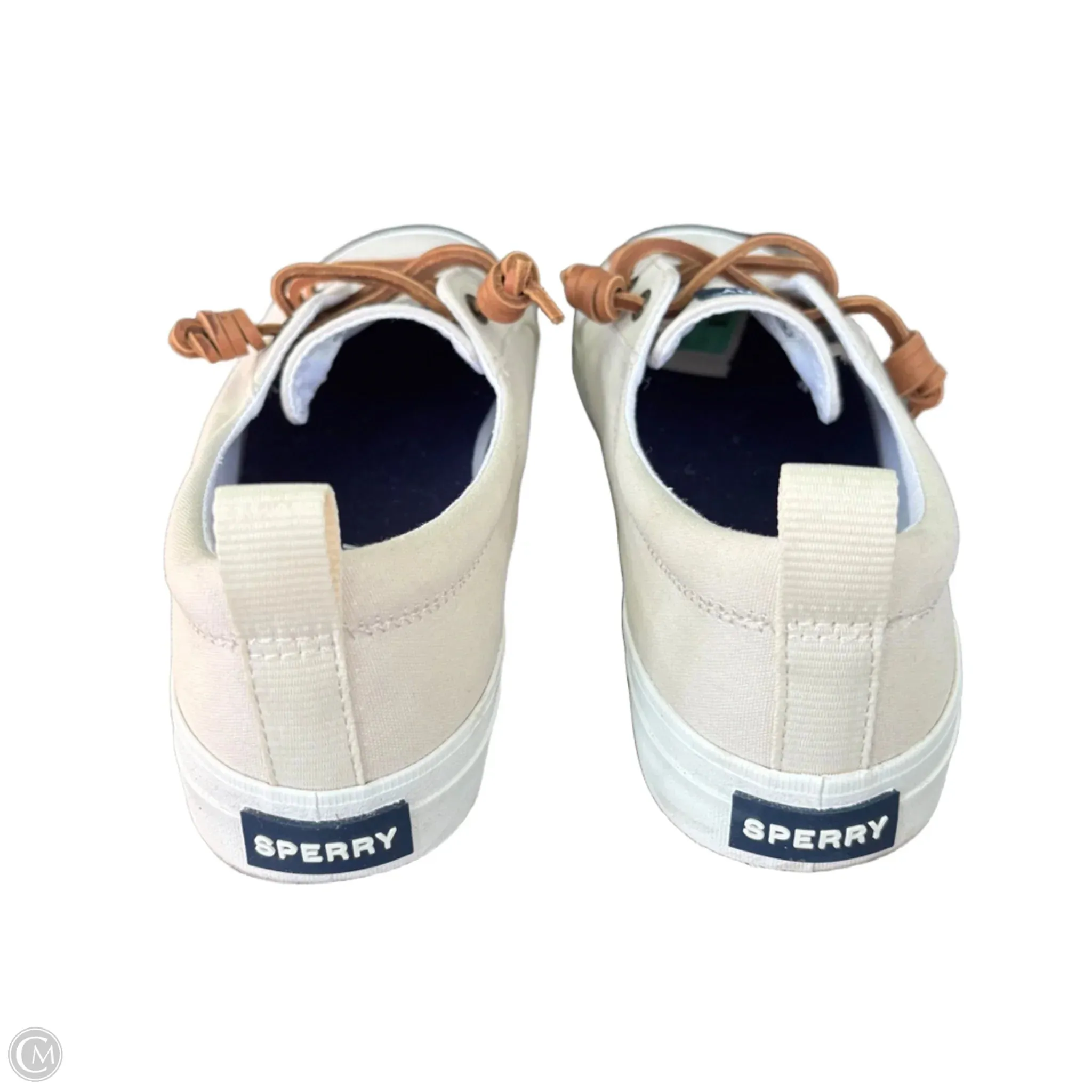 Shoes Sneakers By Sperry In Beige, Size: 9