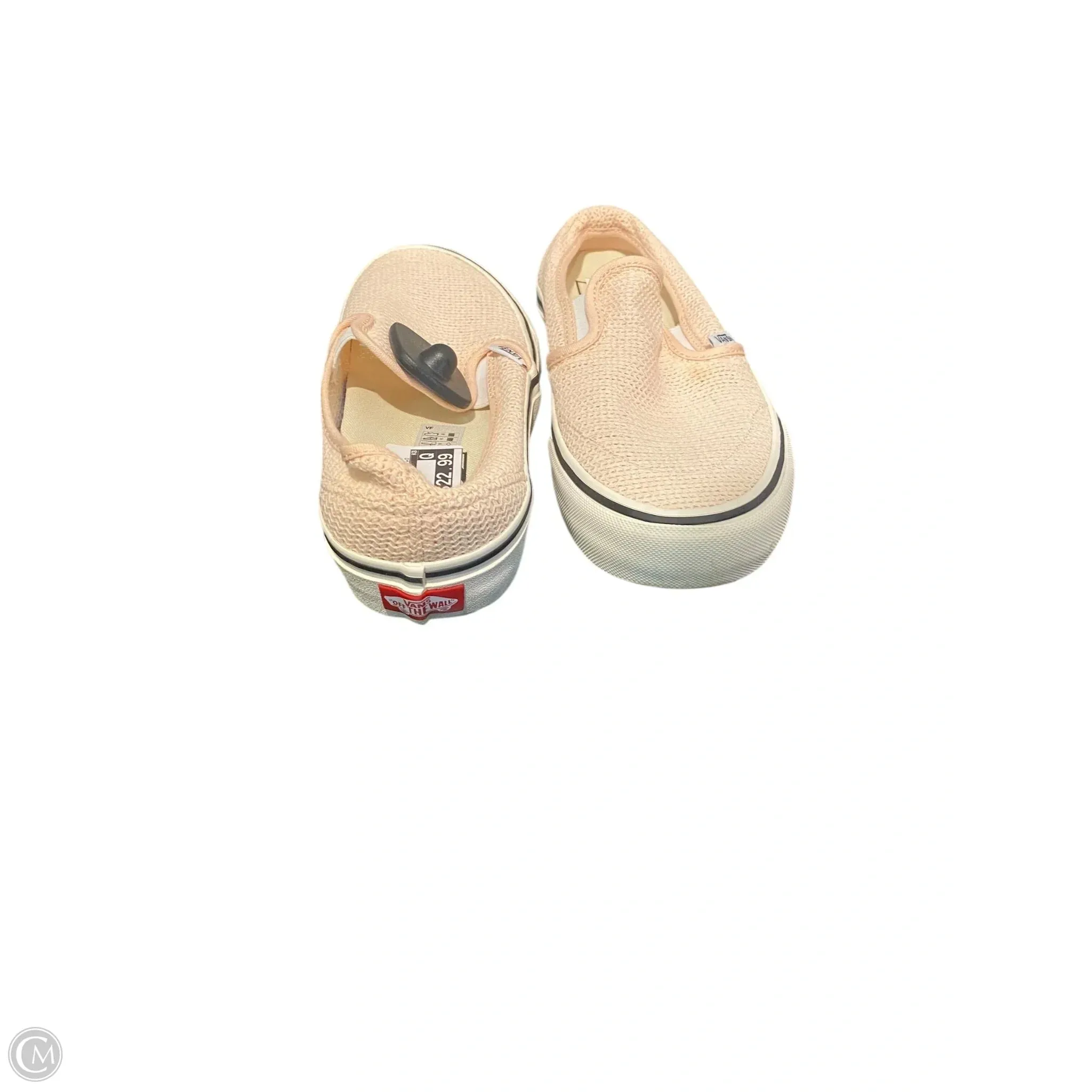 Shoes Sneakers By Vans In Peach, Size: 9