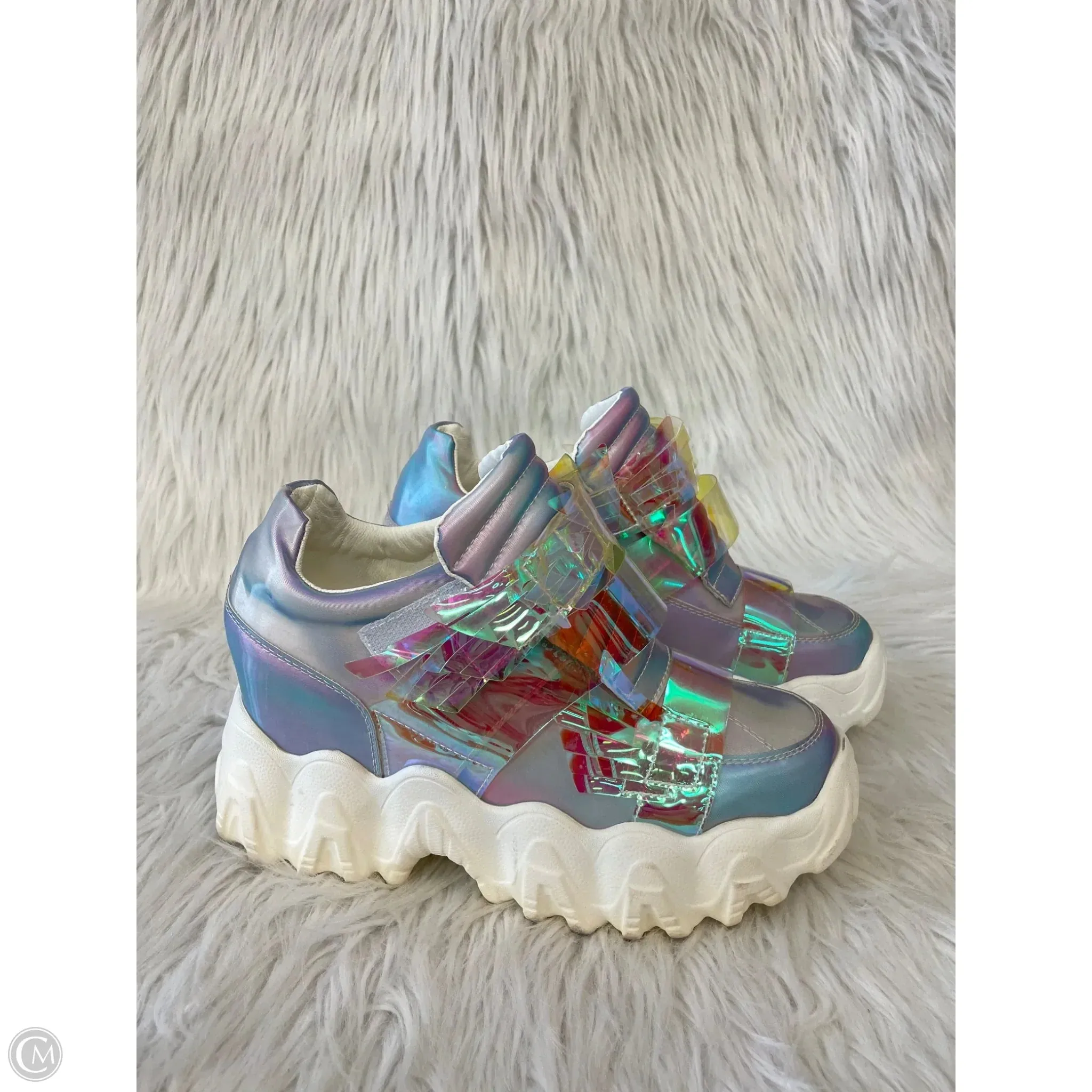 Shoes Sneakers Platform By Anthony Wang - In Multi-colored, Size: 7.5
