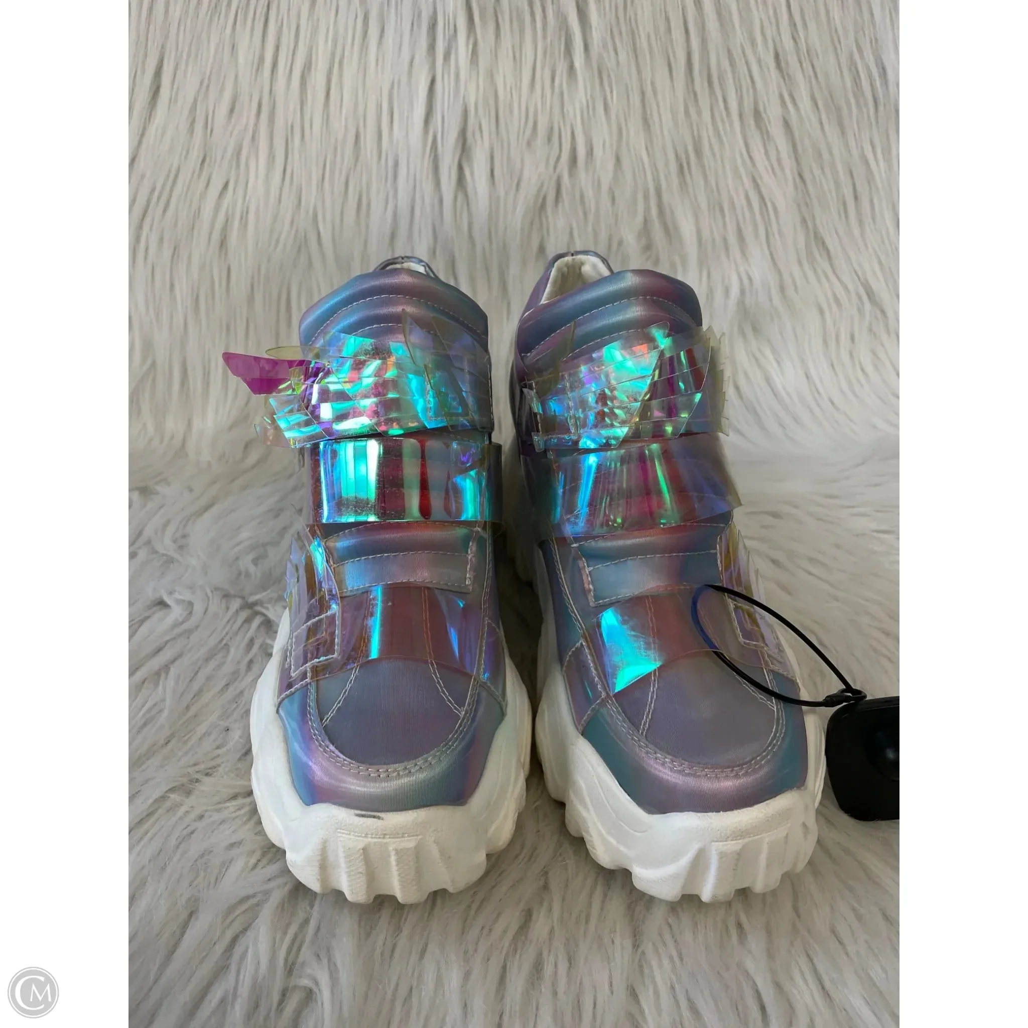 Shoes Sneakers Platform By Anthony Wang - In Multi-colored, Size: 7.5