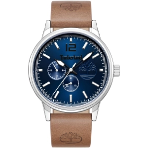Timberland Men's Watch - Classic Blue Dial Tan Leather Strap Date | TDWGF9002303