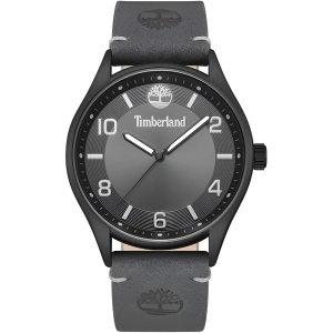 Timberland Men's Watch - Classic Grey Genuine Leather Strap Quartz | TDWGA9001103