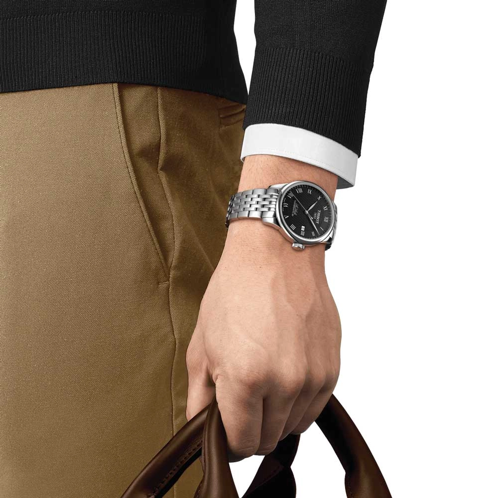 Tissot Le Locle Powermatic 80 Black Dial 39.3mm Automatic Gents Watch T0064071105300