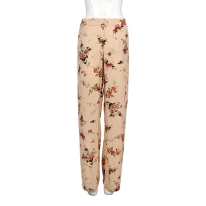 Twinset Trouser Nude/Floral