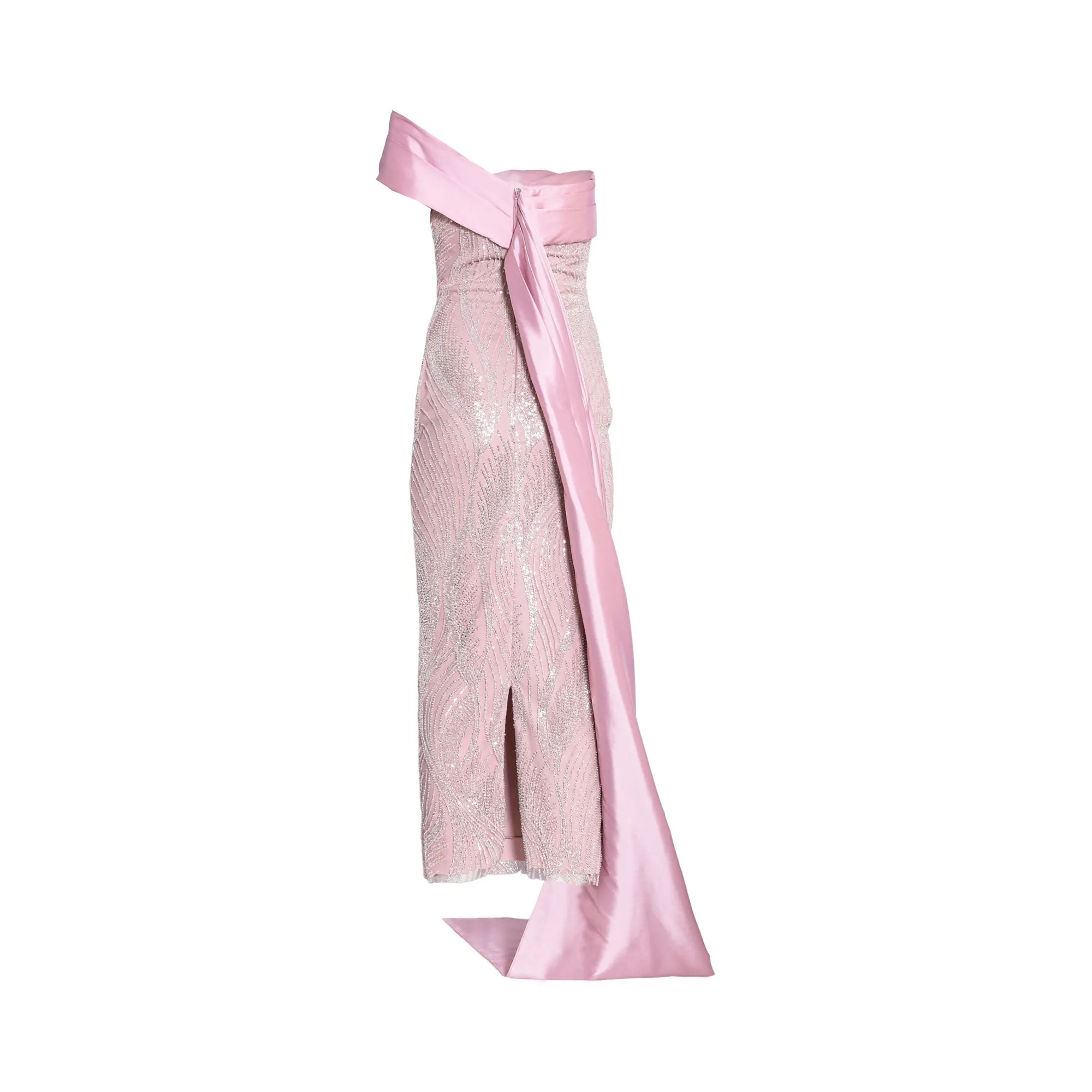 Velvety Couture Naya Women's Pastel Pink Dress