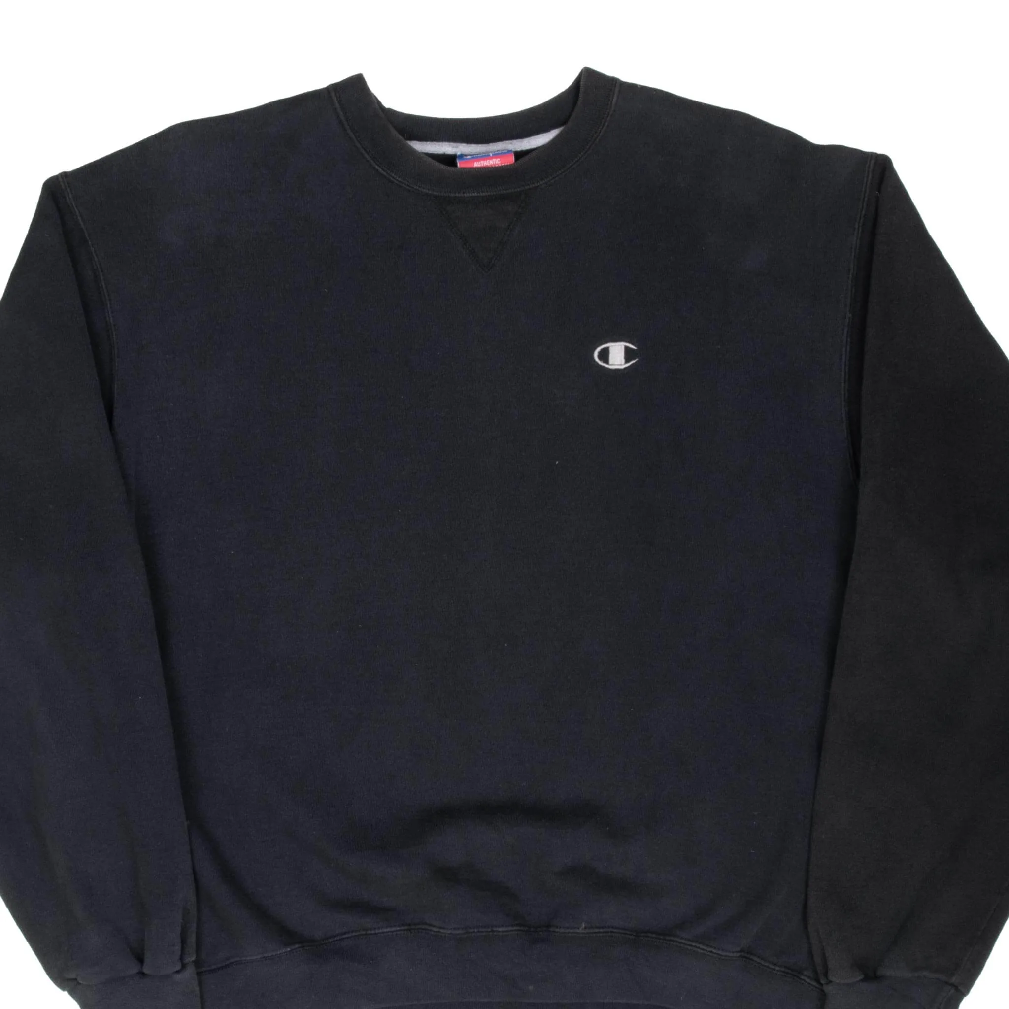 VINTAGE CHAMPION CLASSIC BLACK SWEATSHIRT 2000S XL