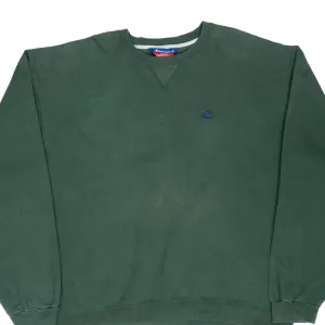 VINTAGE CHAMPION CLASSIC GREEN SWEATSHIRT 2000S 2XL