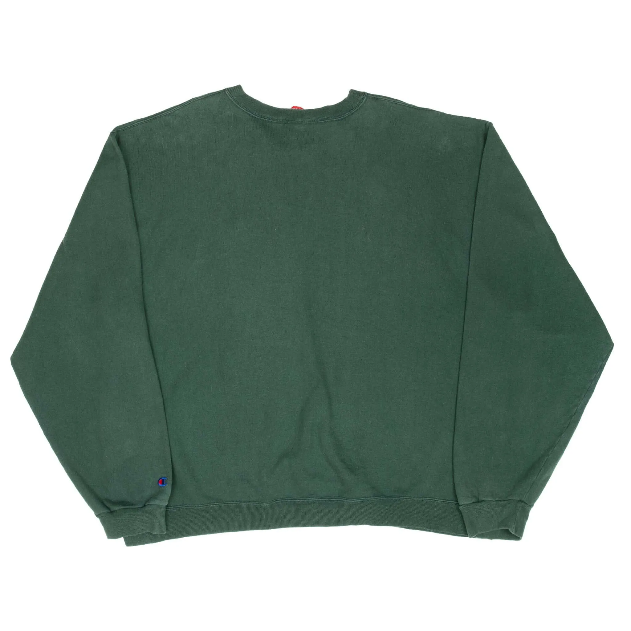 VINTAGE CHAMPION CLASSIC GREEN SWEATSHIRT 2000S 2XL