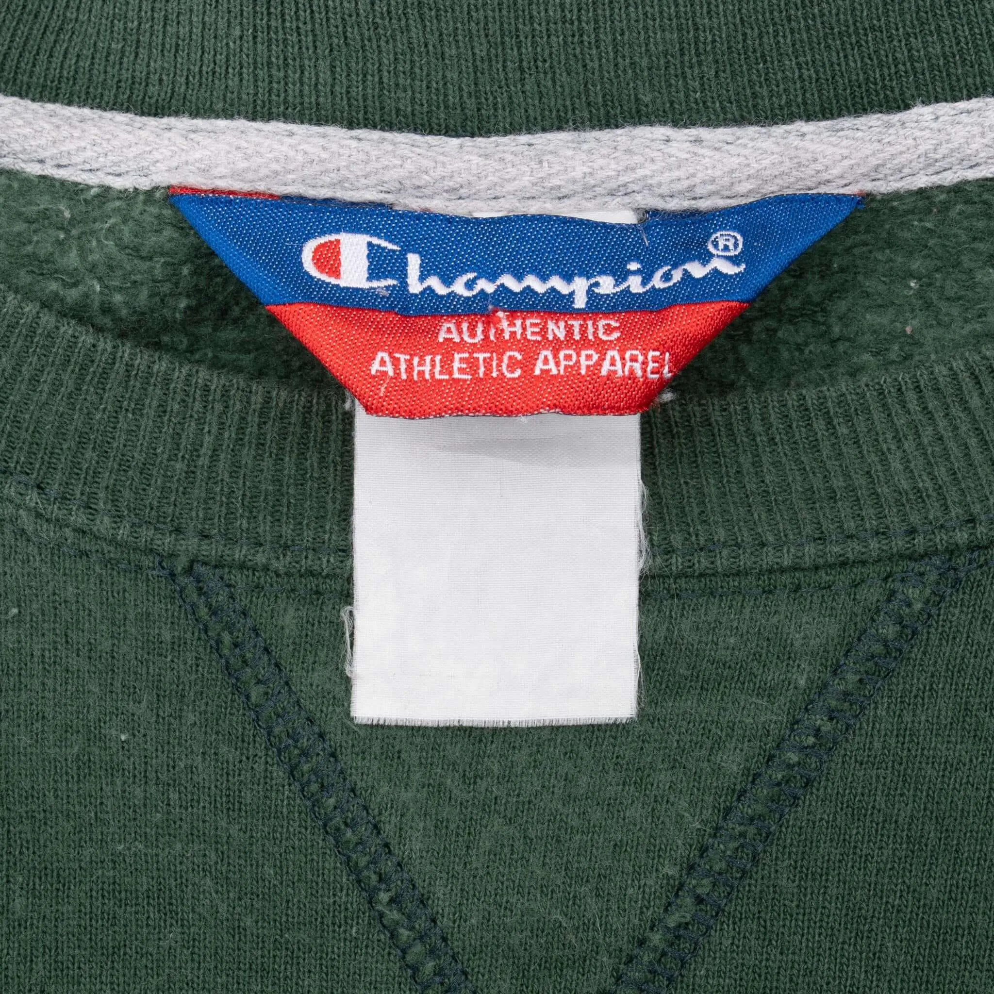 VINTAGE CHAMPION CLASSIC GREEN SWEATSHIRT 2000S 2XL