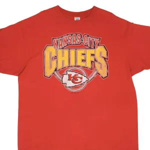 VINTAGE NFL KANSAS CITY CHIEFS 1996 TEE SHIRT SIZE 2XL MADE IN USA