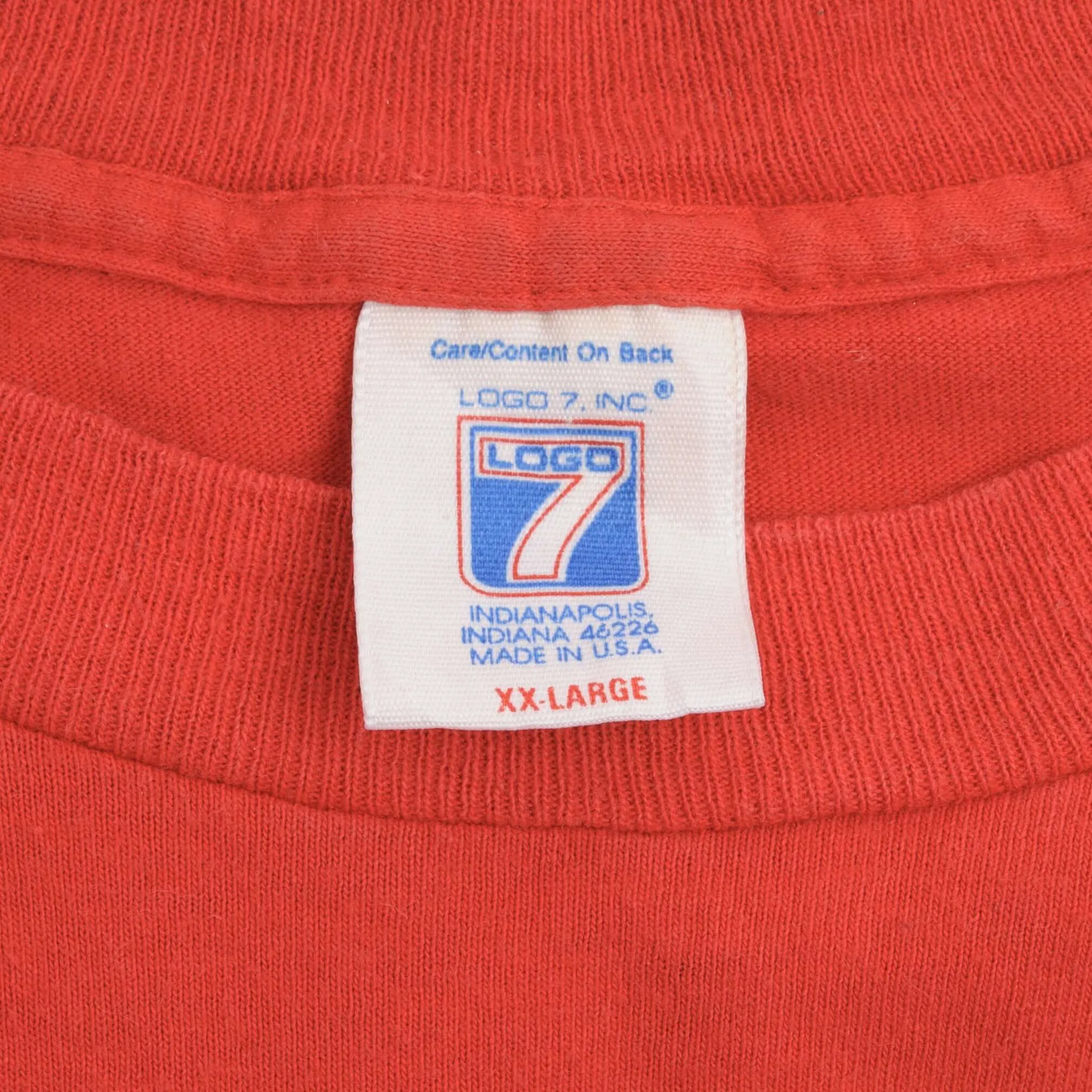VINTAGE NFL KANSAS CITY CHIEFS 1996 TEE SHIRT SIZE 2XL MADE IN USA