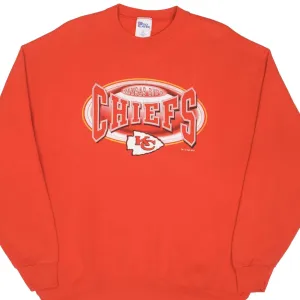 VINTAGE NFL KANSAS CITY CHIEFS 1997 SWEATSHIRT SIZE 2XL MADE IN USA