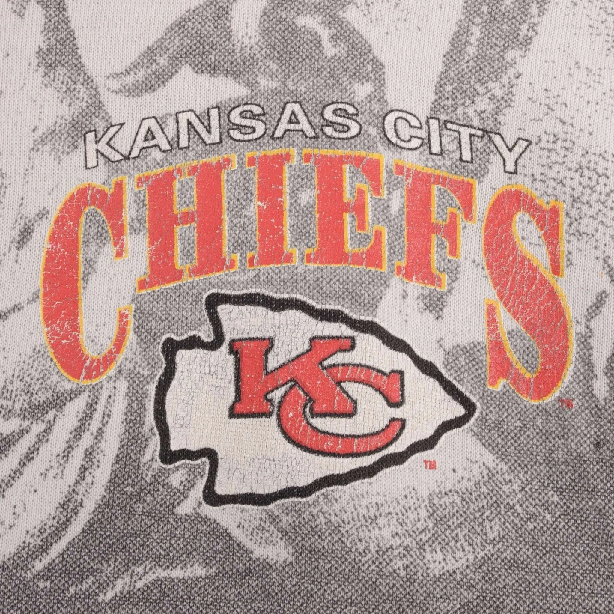 VINTAGE NFL KANSAS CITY CHIEFS SWEATSHIRT MEDIUM 1990S MADE IN USA