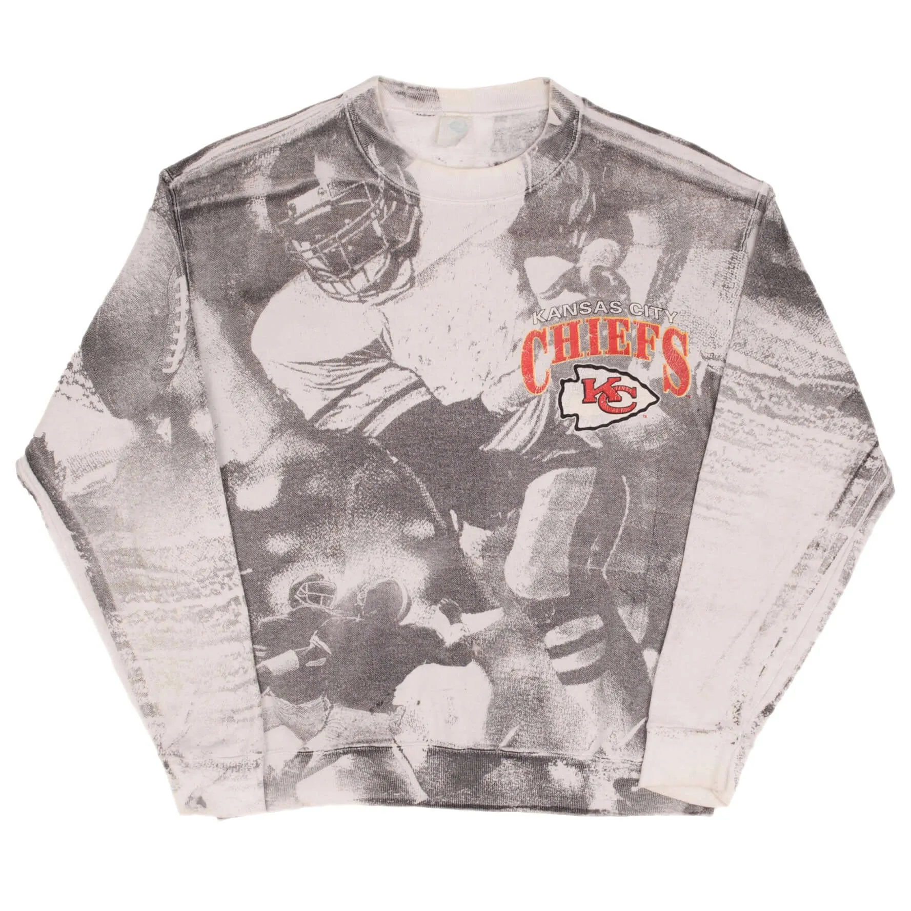 VINTAGE NFL KANSAS CITY CHIEFS SWEATSHIRT MEDIUM 1990S MADE IN USA