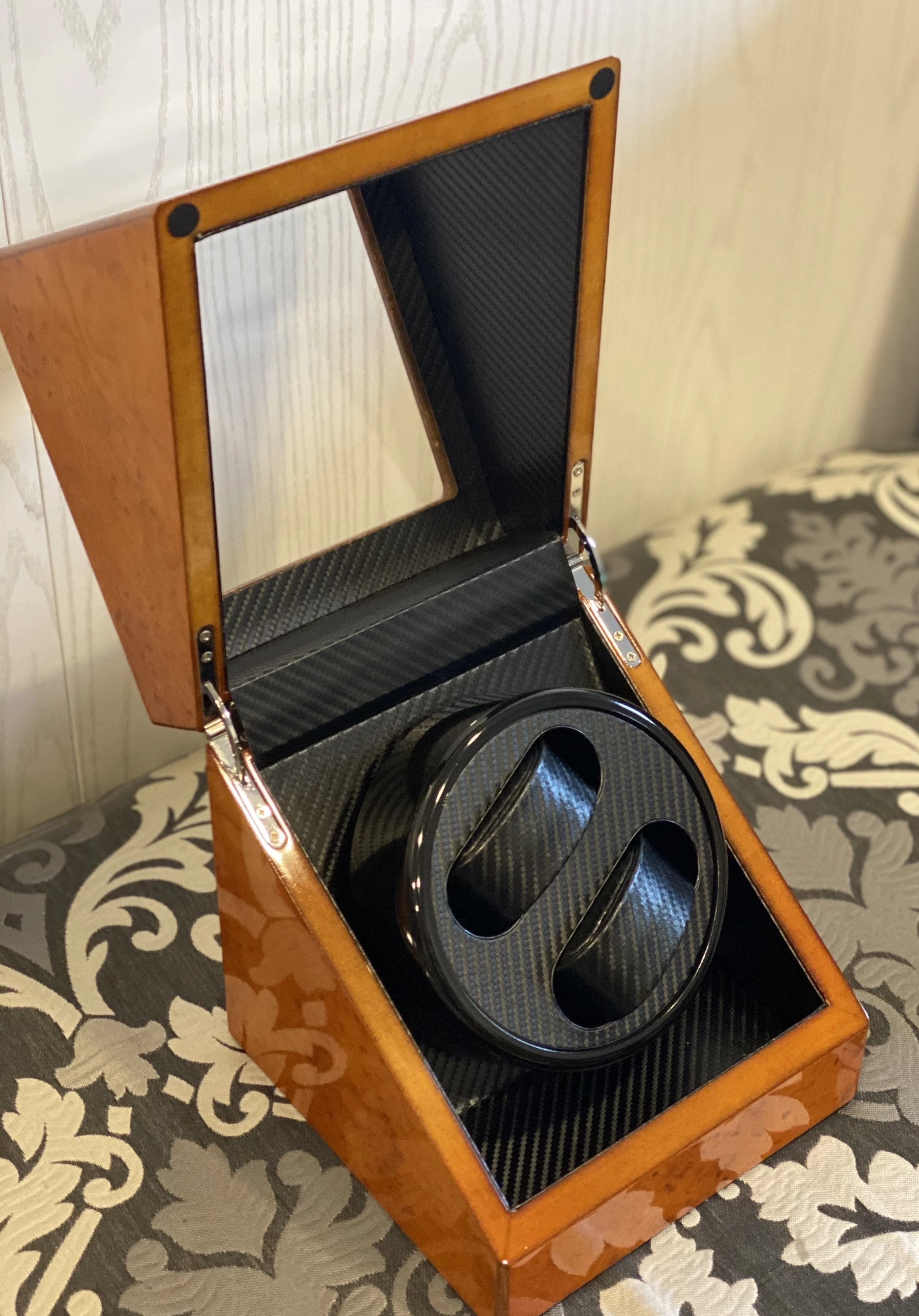 WATCH WINDER RED WOOD WSWW002 - 2PCS