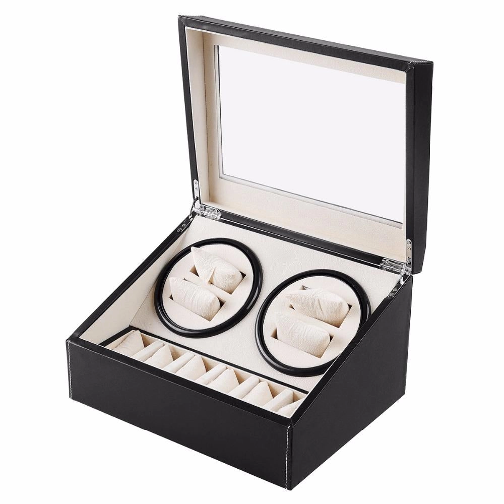 WATCH WINDER RED WOOD WSWW010 - 10PCS