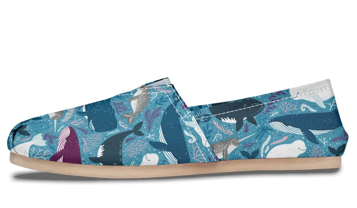 Whale Party Casual Shoes