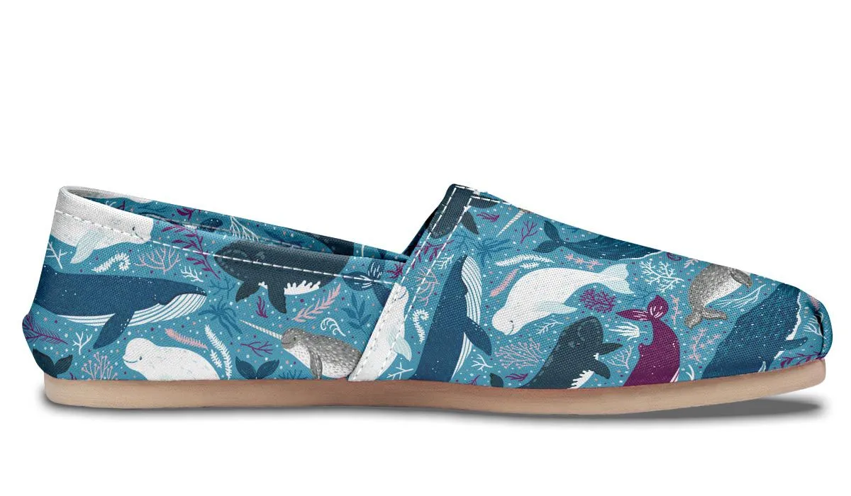 Whale Party Casual Shoes