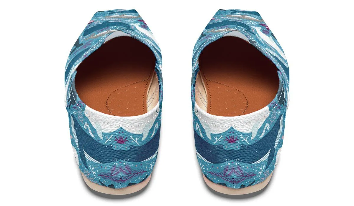 Whale Party Casual Shoes