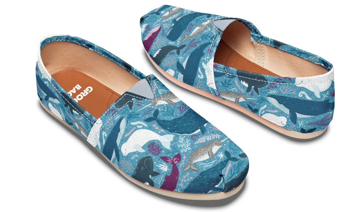 Whale Party Casual Shoes