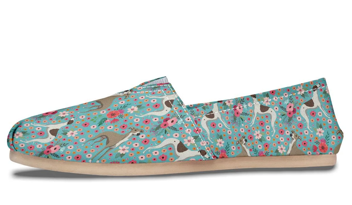 Whippet Flower Casual Shoes