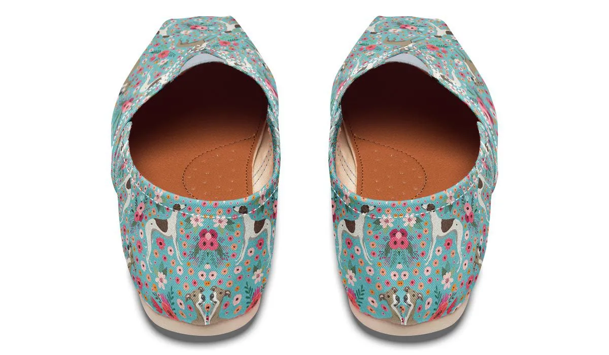 Whippet Flower Casual Shoes