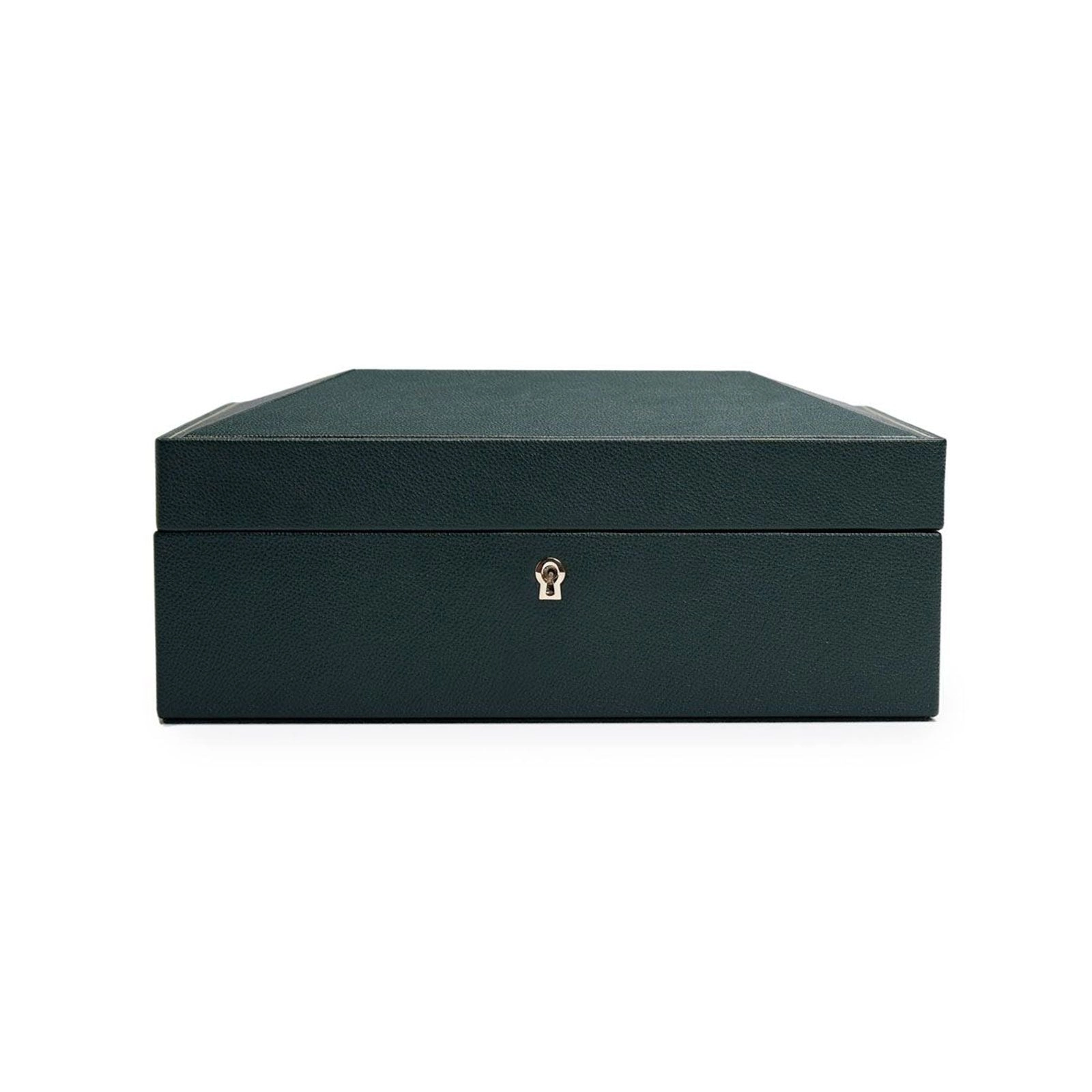 Wolf British Racing Eight Piece Watch Box Green 792641