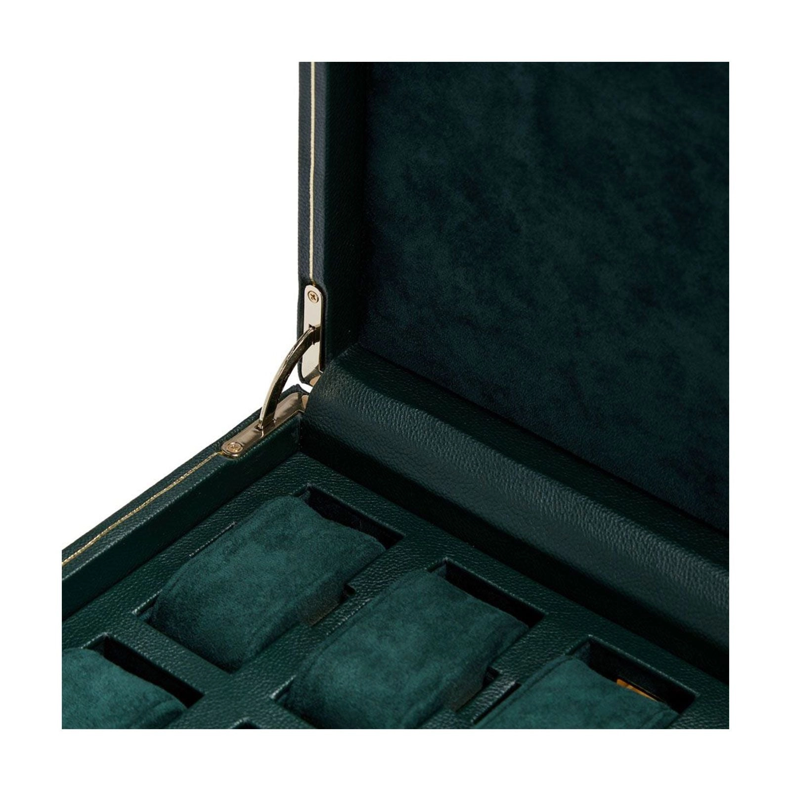 Wolf British Racing Eight Piece Watch Box Green 792641