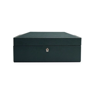 Wolf British Racing Eight Piece Watch Box Green 792641