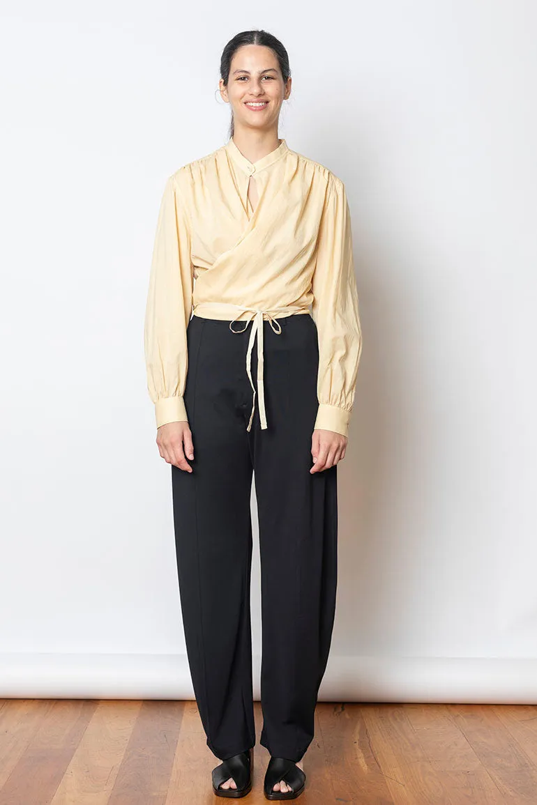 Wrap Blouse - Ice Apricot